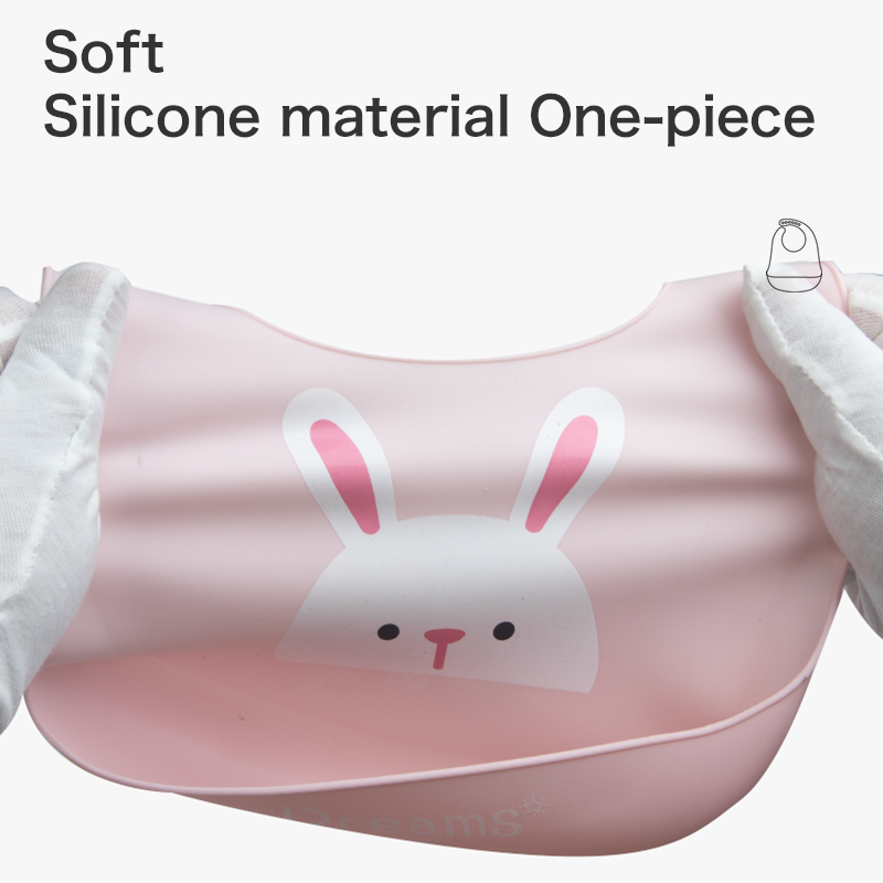 Silicone Bib with Ears