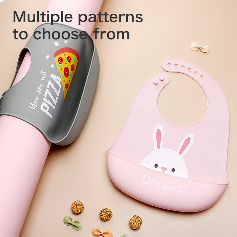 Silicone Bib with Ears